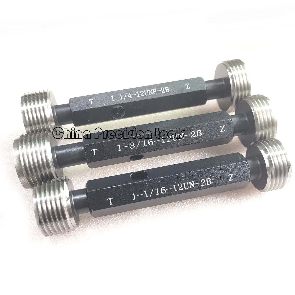 

2B Unified thread plug gauge UN UNC UNF UNEF UNS 1" 1 1/16" 1"1/8 1"3/16 1"1/4 1"5/16 1"3/8- 1"7/16 Screw threads plug gages