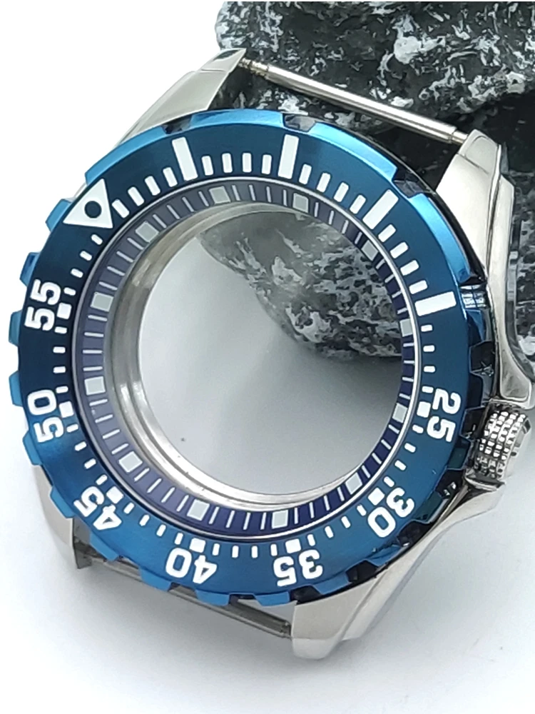 

Механический корпус Monster 44 мм, аксессуары для модифицированного корпуса часов из нержавеющей стали, корпус из нержавеющей стали, подходящий для механизма NH35