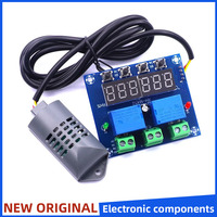 Digital Thermometer M452 Digital Thermostat Temperature Humidity Control Thermometer Hygrometer Controller Relay Module