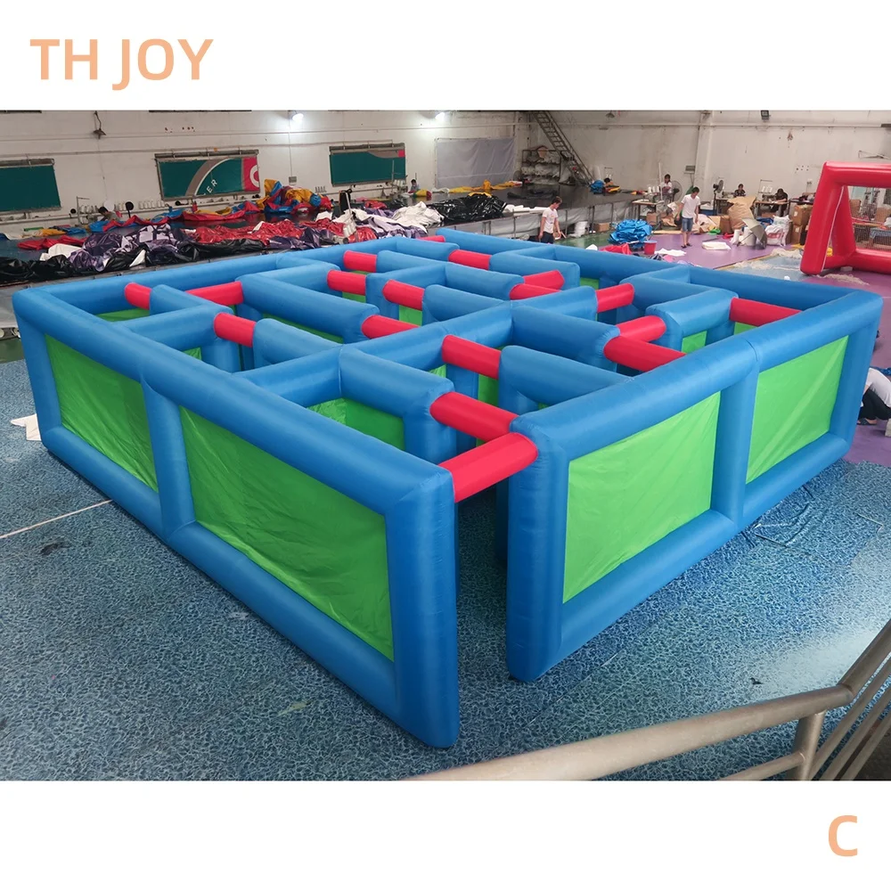 

Быстрая доставка по воздуху до двери, спортивные игры, высота 7x7 м, надувной дом с привидениями, лабиринт, уличный надувной лабиринт, лазерная бирка, арена