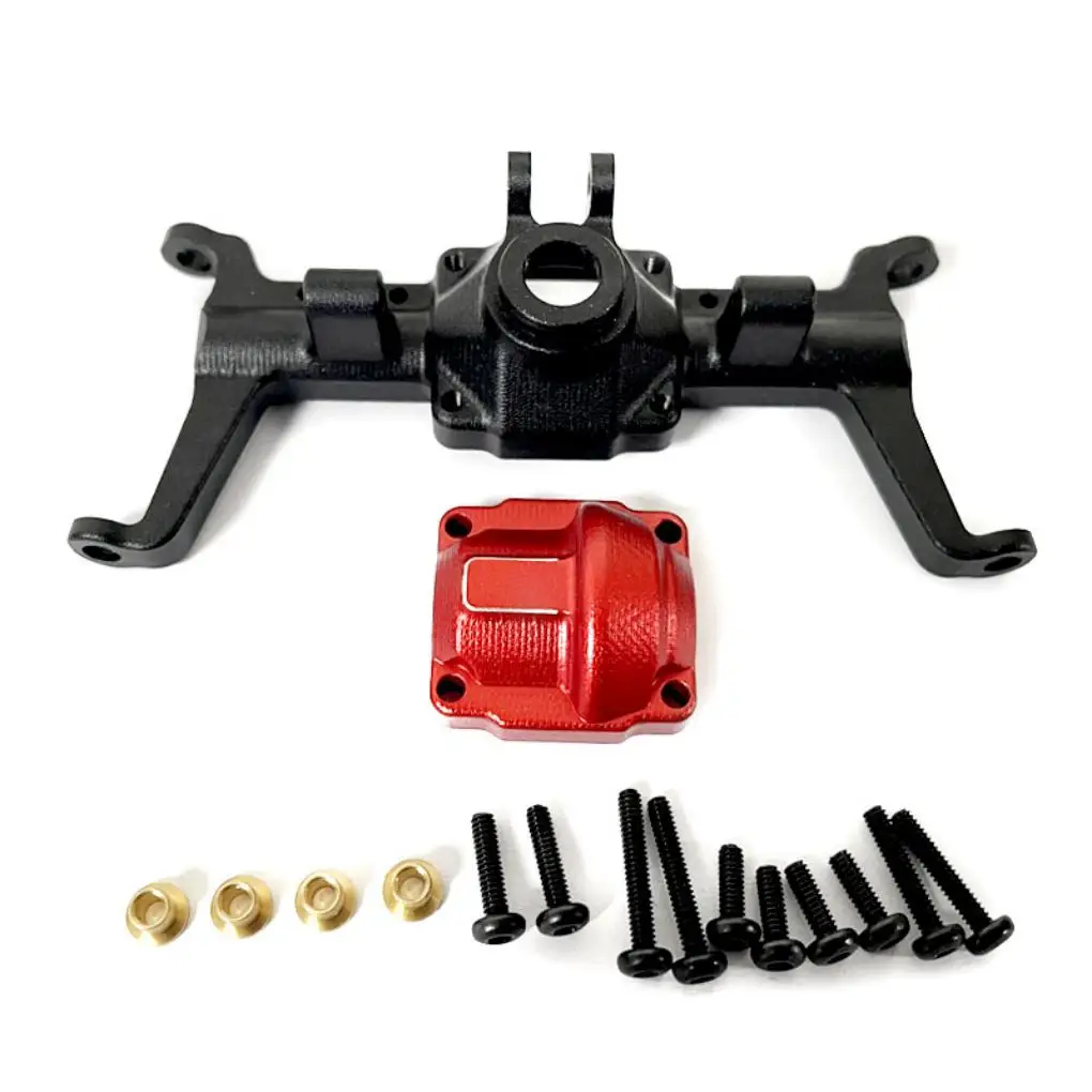 Rcgofollow Fms 1/24 Fcx24 Metalen Voor-En Achteras Behuizing Messing Knokkel Rc Crawler Auto Upgrades Onderdelen