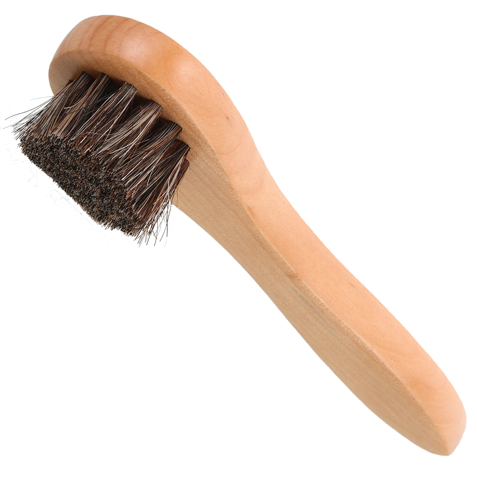 

Horsehair Wood Handle For Boots Cleaning Polishing Long Tool Shoe Cleaning Boot Brush Kit Brush For