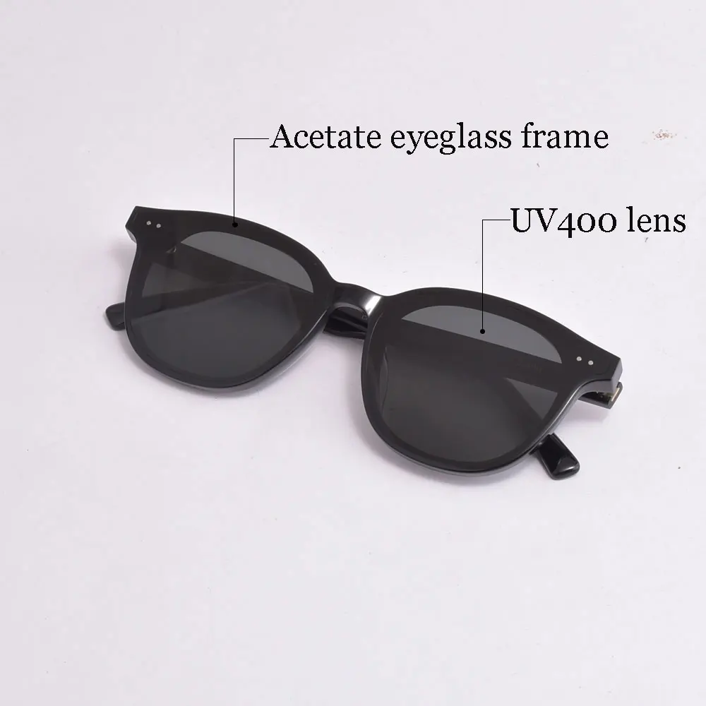 MON RAYB Acetate Oval men Women Sunglasses UV400 Lens Lang outdoors Car Driving Running sun glasses trendy for women men