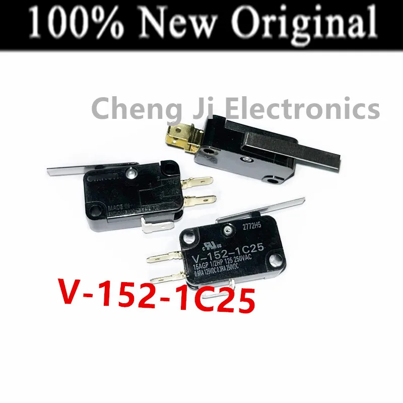 10PCS/Lot  V-156-1C25 、V-155-1C25 、V-154-1C25 、V-153-1C25 、V-152-1C25 、V-151-1C25 、V-15-1C25     New original micro switch