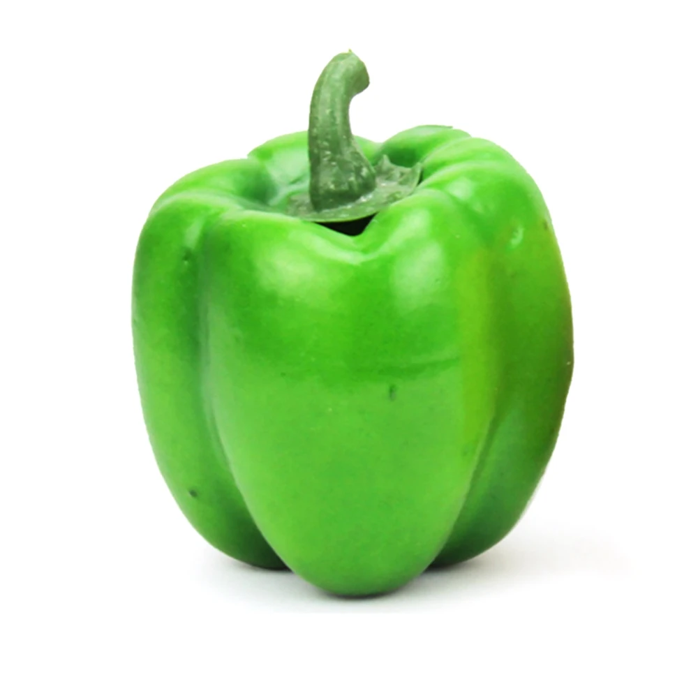 

Decoration Realistic Home Decor Creative DIY Fake Vegetable Artificial Pepper Photography Props Artificial Fruit