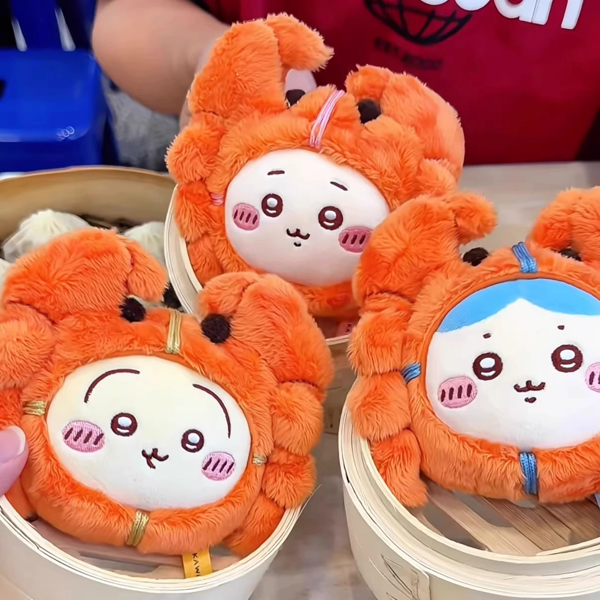 شنغهاي المحدودة جي يي كا وا شعر كراب أفخم دمية قلادة دمية لطيف Usach جي يي شياو با لعبة الطرفية هدية.