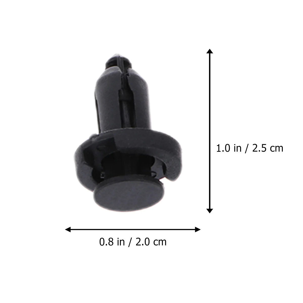

120 pcs Clips Push Type Plastic Rivet For Fastener Clips Car Bumper Retainer Durable Automotive Clamps Fixing Tool