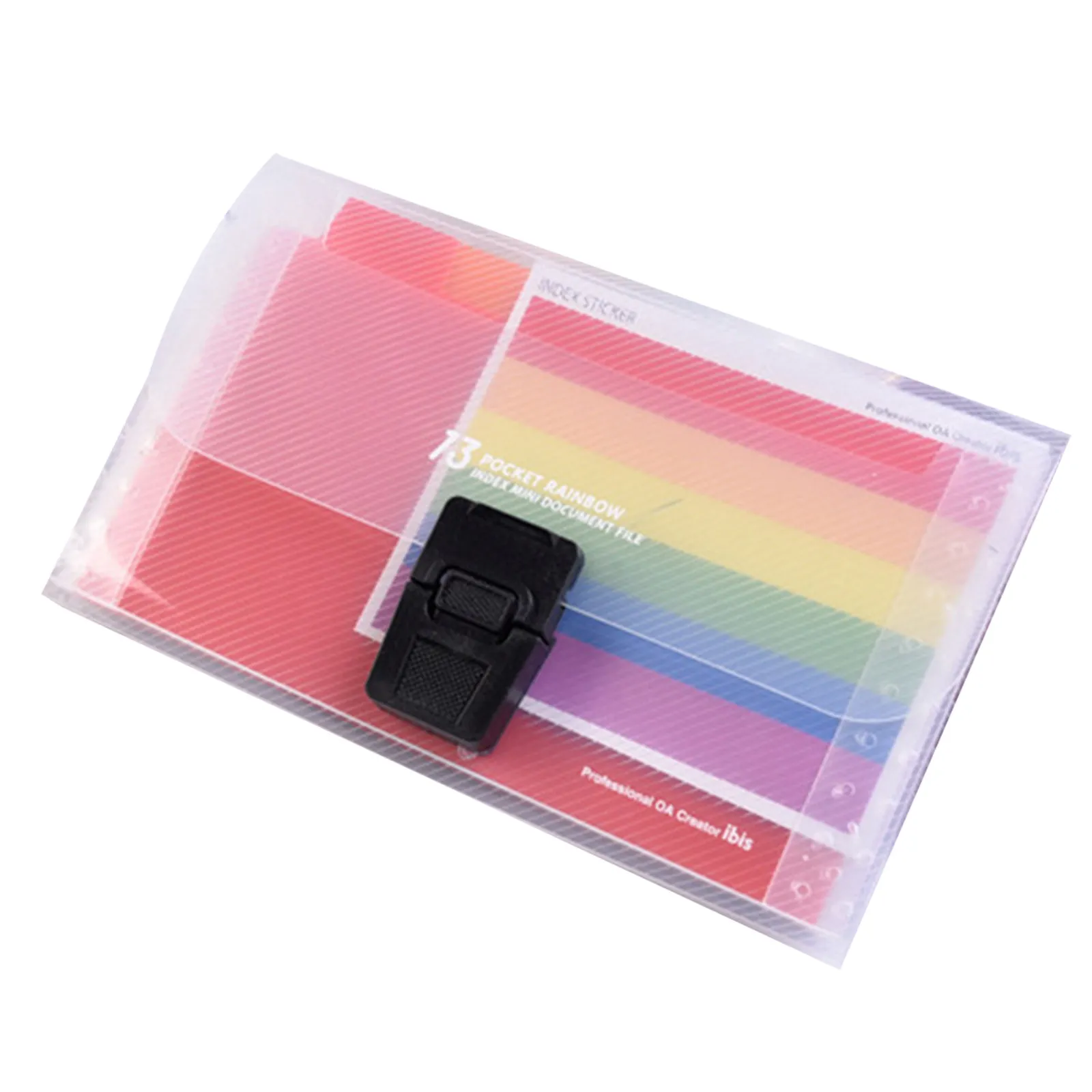 

13 Pockets File ganizer Bag Waterproof Material Large Capacity Document Holder A6 Size ableFolders Storage Solution Plastic