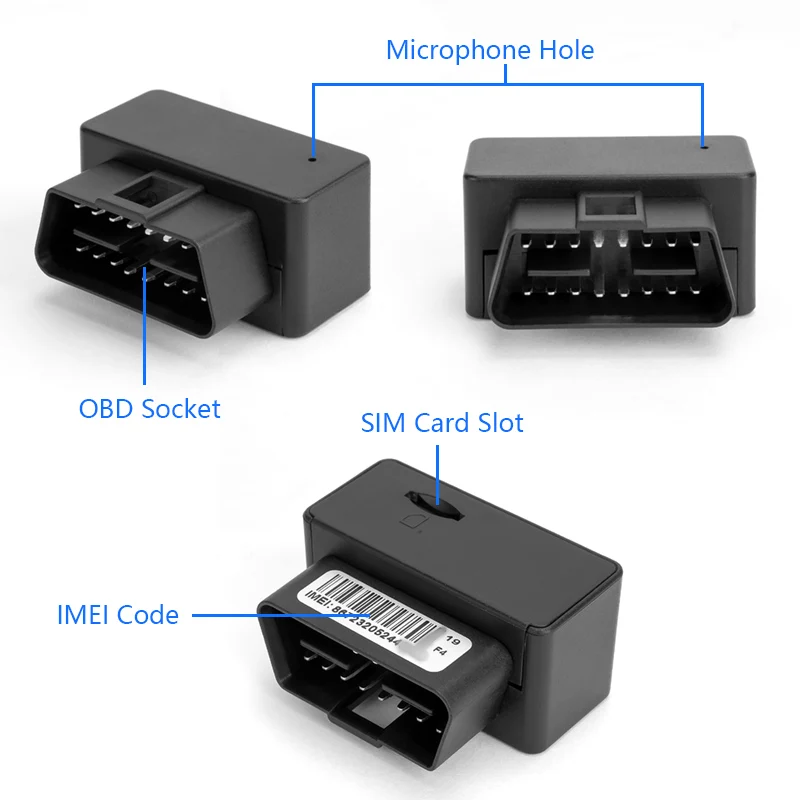 MiNi OBD Tracker GPS Tracker Car GSM GPRS LBS/GPS Position SMS Tracking Locator Real Time Free Lifetime App