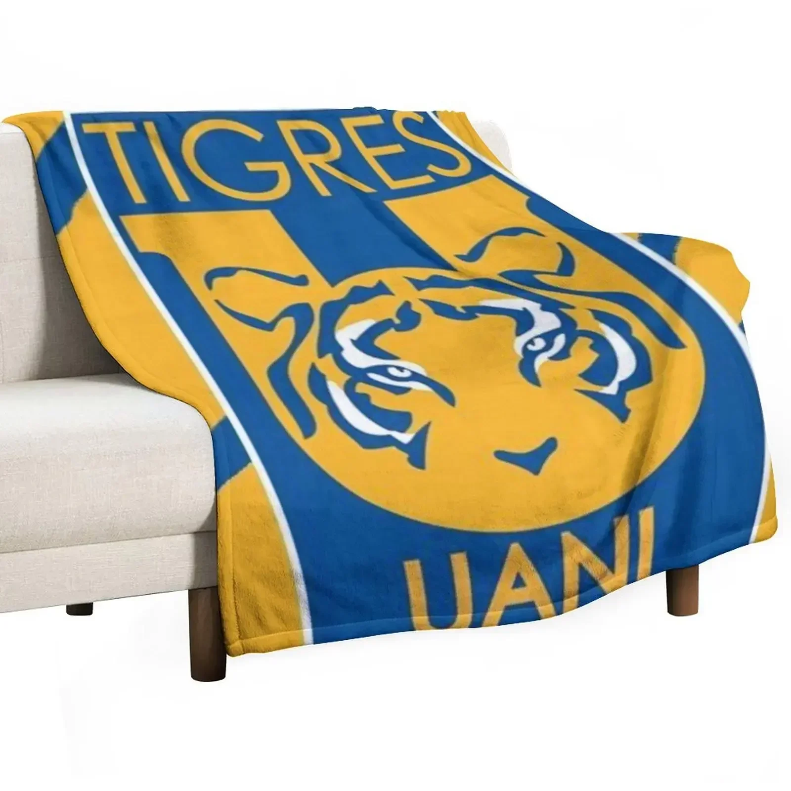 

tigres uanl Throw Blanket Extra Large Throw Furrys Flannel Fabric Picnic Blankets