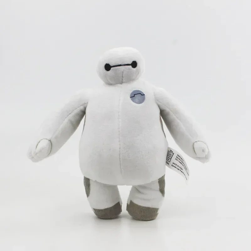 18cm Disney Baymax Plush Dolls Anime Figure Cartoon Big Hero 6 Cute Plush Toys Christmas Gifts for Kids Party Decorations