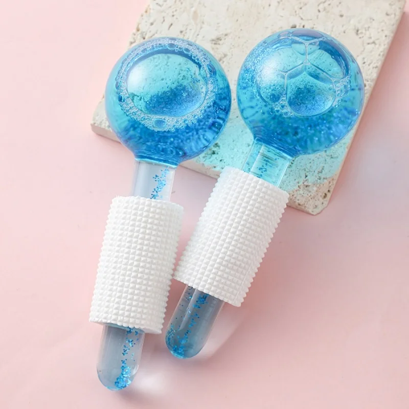 Facial Ice Globes - Cooling Massage Tools for Refreshing Skincare Routine