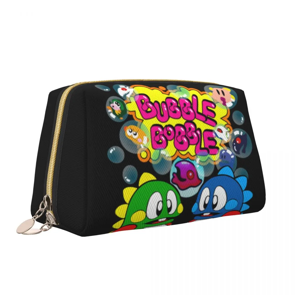 Travel Bubbles Bobble FC Arcade Game Console Toiletry Bag Fashion Makeup Cosmetic Organizer Women Beauty Storage Dopp Kit Case