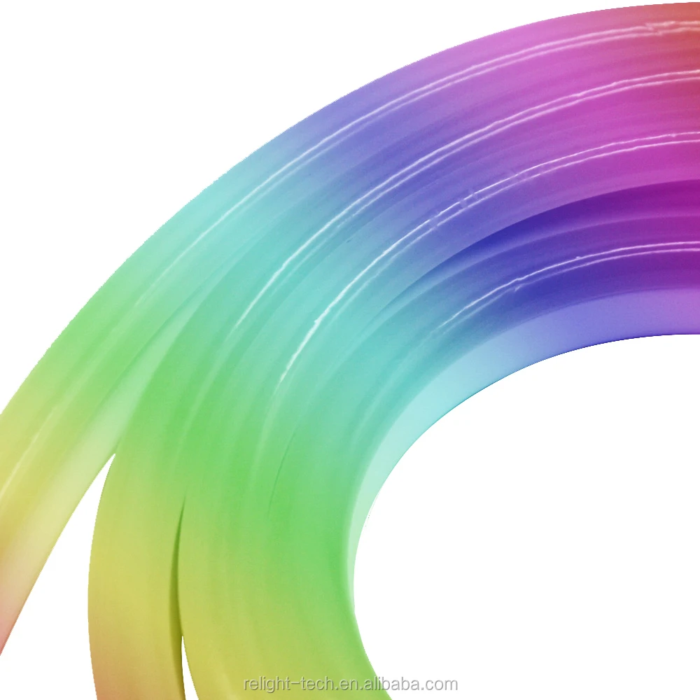 Impermeável LED Neon Strip Light, S-Model, novo design, 24V, IP66