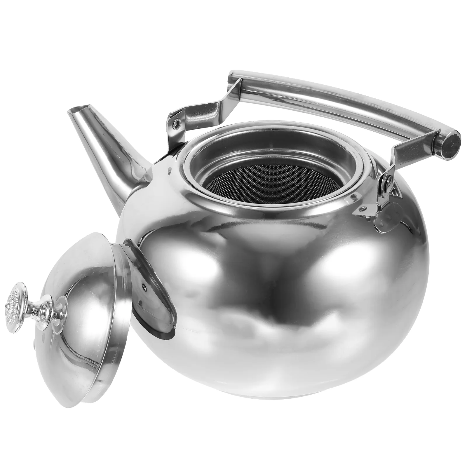 

Pot Thicken Water Kettle Boiling Teakettle Strainer Household Gas Stove Stainless Steel Teapot