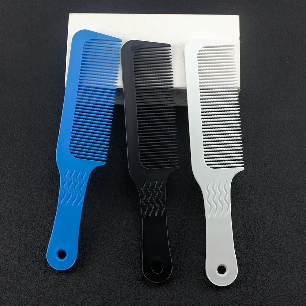 Barber Hairdressing Clipper Comb Anti Static Flat Top Comb for Hairdresser Barber Cutting Combs Salon Professional Beauty Tool