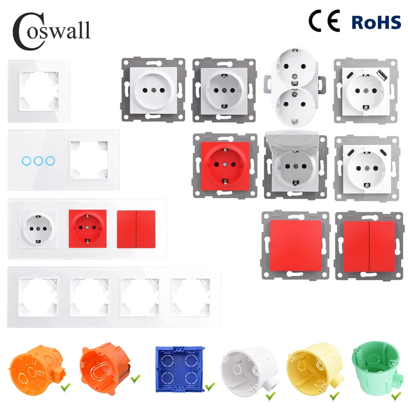 Coswall White / Red… - image