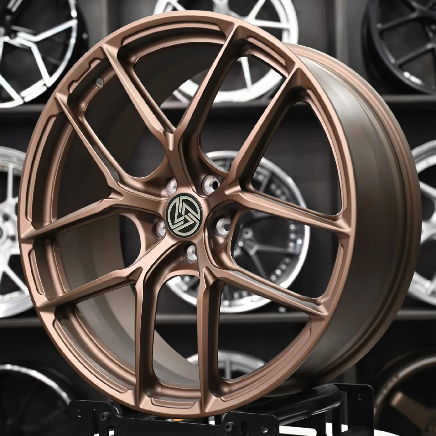 1 Piece Monoblock Deep Dish Concave Custom Forged Alloy Wheels 5x114.3 5x120 5x112 Passenger Car Rims
