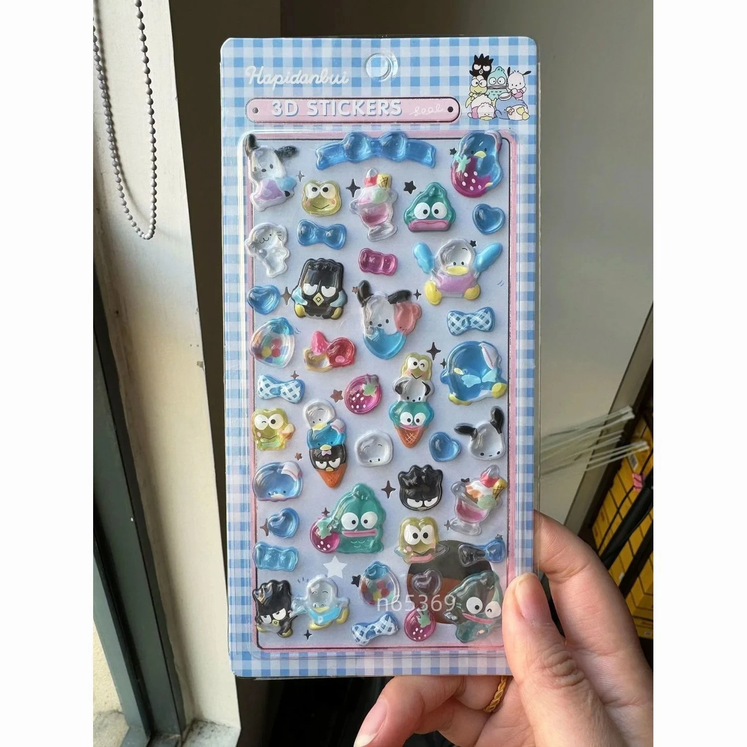 

Милые аниме-наклейки Hello Kitty, Kuromi, Cinnamoroll 3D Sanrio, прозрачные желейные кристаллические декоративные стикеры для чехлов на телефон, DIY, детские игрушки