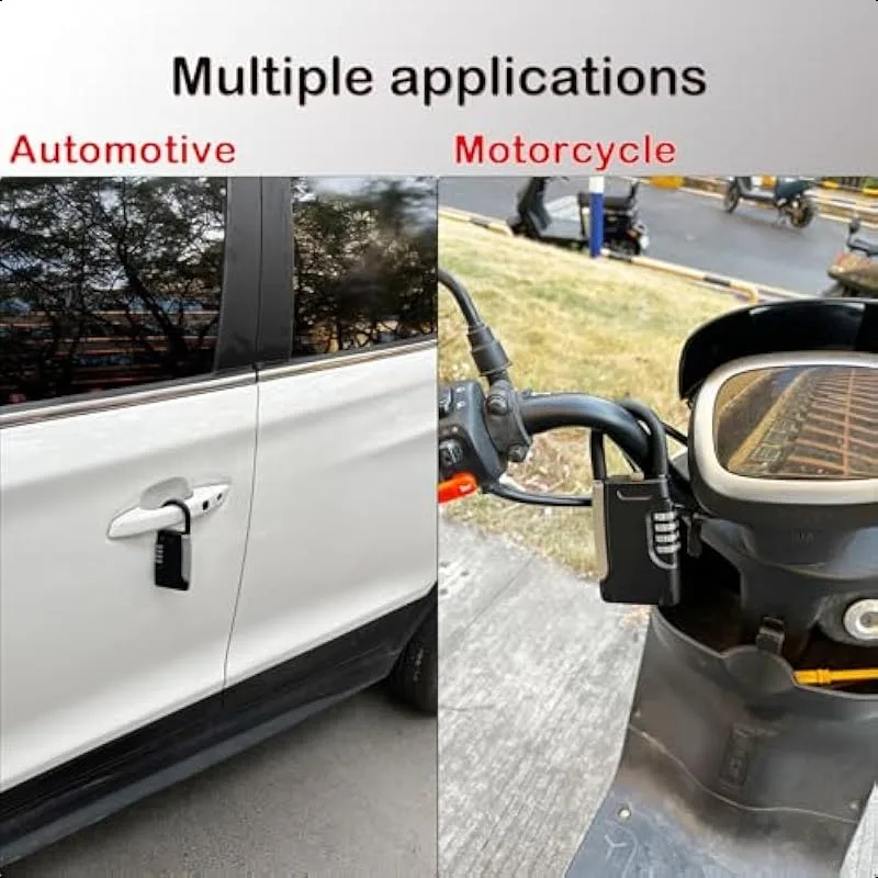 Portable Combination Key Safe with Reset Code for Home Real Estate Agent Vacation Rental Key Safe Security Padlock