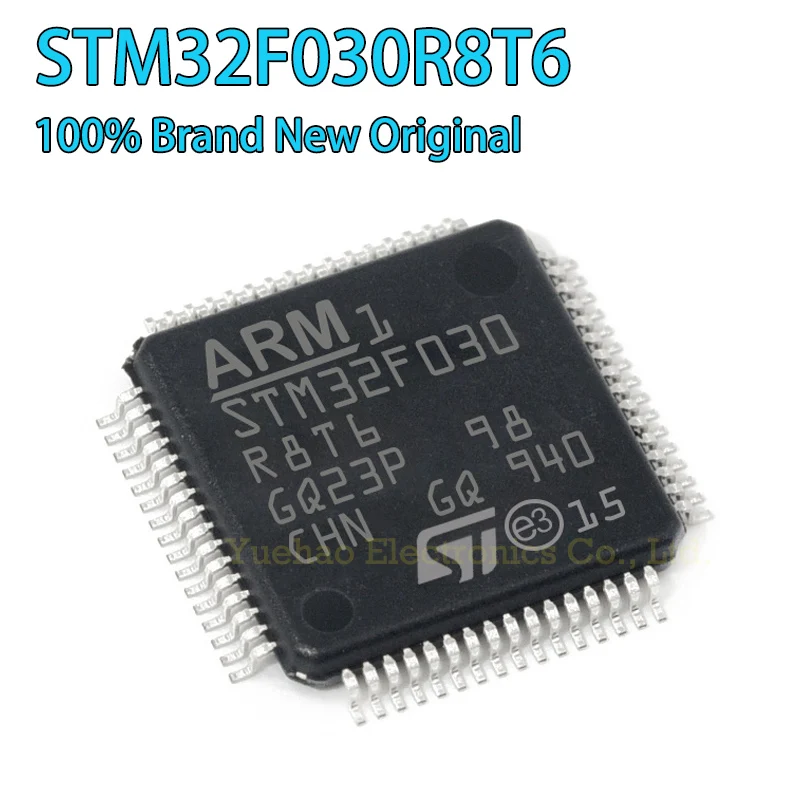 New Original STM32F030R8T6 STM32F030R8 STM32F030R STM32 STM32F IC MCU LQFP-64 STM