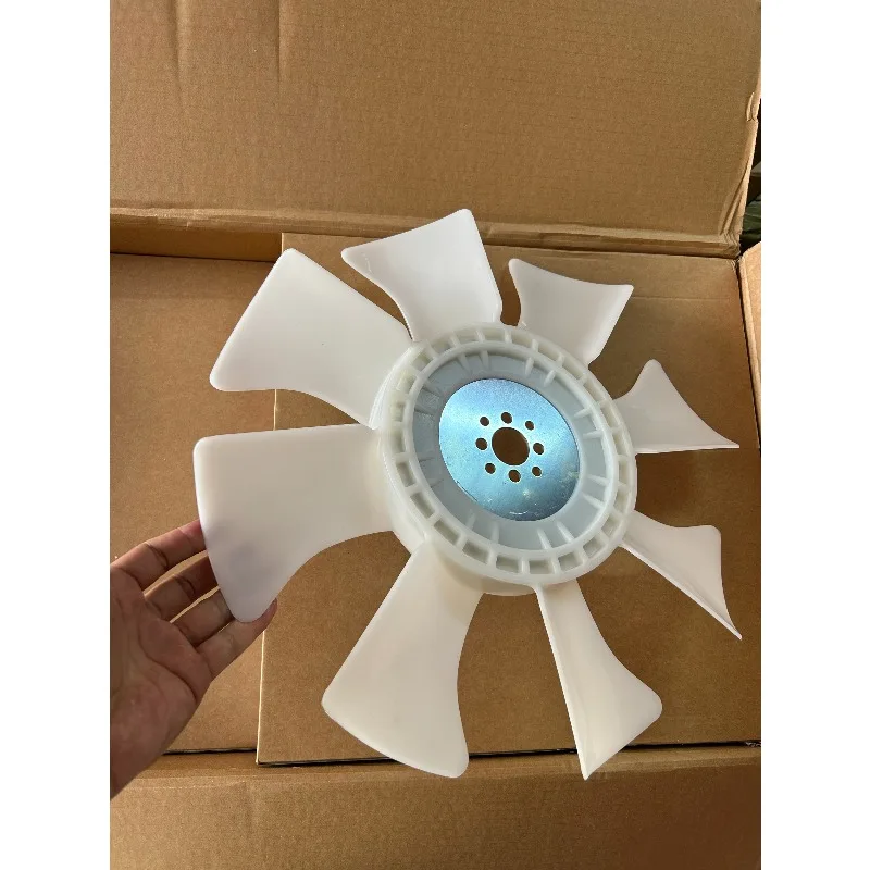 For Kubota D1803 V2203 V2403 V2607 V3307 Engine Fan Blades 16483-74110 Excavator Parts