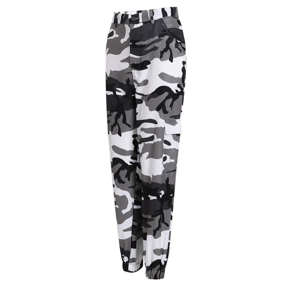 Women Sweatpants Joggers Harajuku Camouflage Printed Streetwear Sweatpants Casual Women Jogger Harem Pants Long Trousers