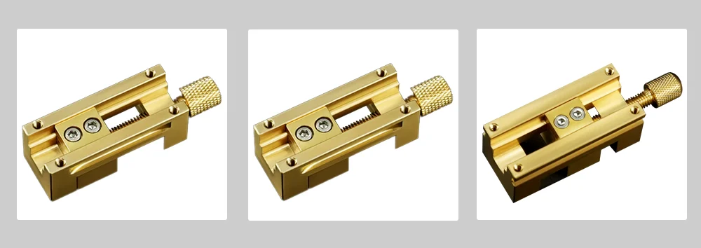Handwerkzeug Mini-Schraubstock, Mikro-Klemmstock, aus Messing, geeignet für die Klemmung von Uhren- und Mikroteilen, mechanische Modelle – Detail 7