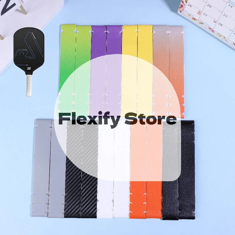 2개입 피클볼 라켓 엣지 스티커 패들 헤드 엣지 테이프 스티커 충격 및 마찰 방지 프레임 보호 테이프