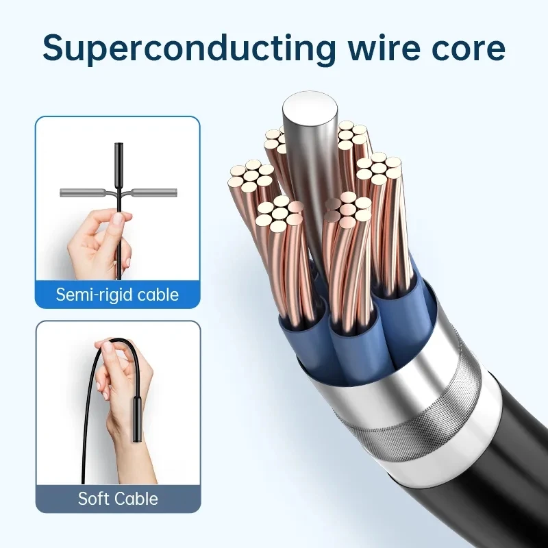 INSKAM 2MP Endoscope Camera IP67 Waterproof 8MM Hard Wire Pipeline Inspection Borescope With 8 Adjustable LED For IOS Iphone