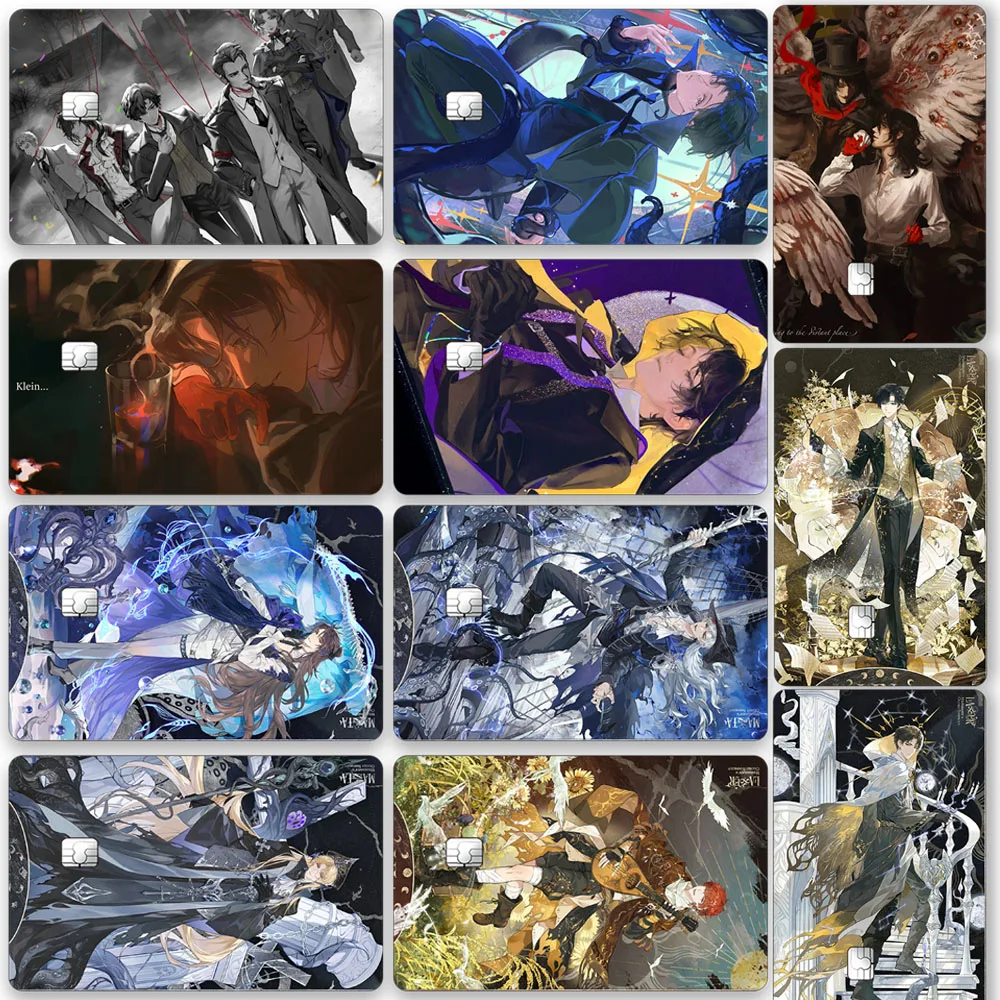 

Lord of Mysteries Card Stickers Id Certificate Bank Card Student Bus Subway School Patch Klein Moretti Audrey Hall Alger Wilson