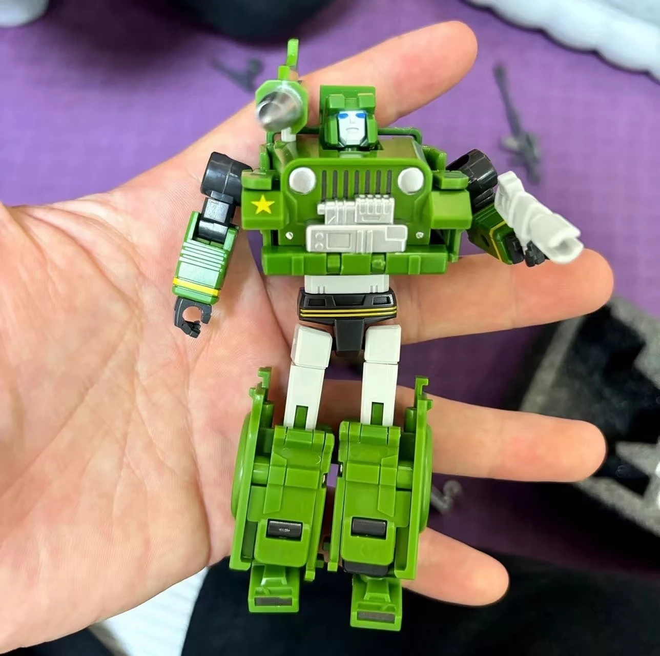 In Stock Transforming Toys Small Scale MFT MS-13 Hound Comic Color Detective Robot Toys Autobots Action Figure Gift Collection