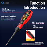 B18 Tester Pen Buzzer Alarm Non-Contact Test 12V-450V Voltage Detector Meter Voltmeter Diagnostic Breakpoint Finder Tools