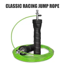 Anti Slip And Sweat Absorbing Jump Rope With Weight Bearing And Anti Loosening Design PVC Steel Wire Jump Rope