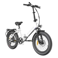 EU Warehouse AVAKA 20 Inch Electric Bike K300 36V16AH lithium Battery 38N.M Brushless Rear Hub Motor Double Disc Brake