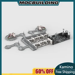 MOC Building Blocks Star Movie Kamino Series Technology Bricks Urban Street View DIY Model Assembled Collection Toys Xmas Gift