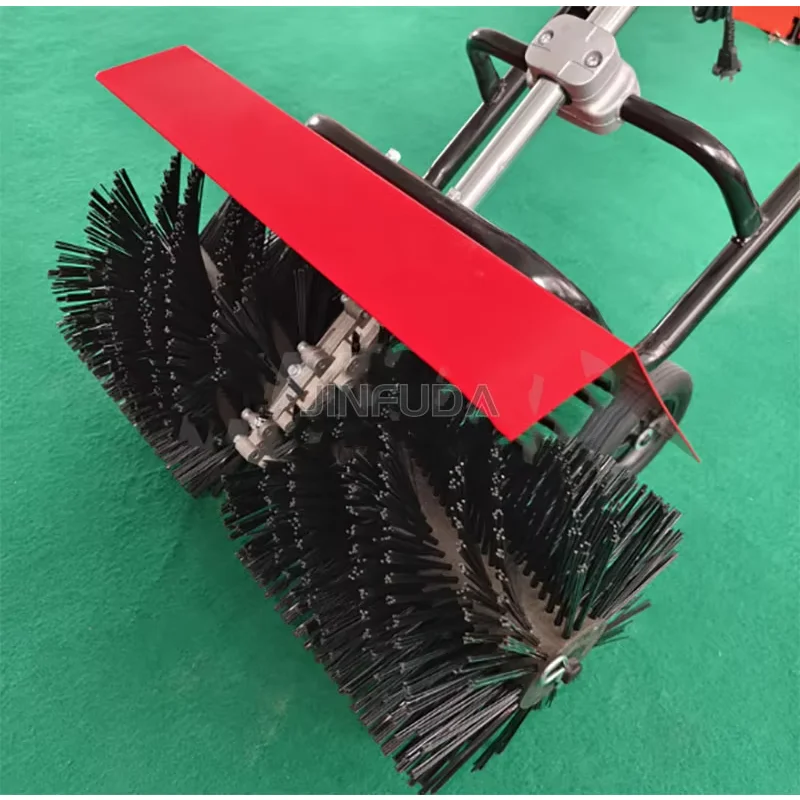 High Quality Factory Wholesale Two Stroke Portable Gasoline Carding Machine Lawn Sweeper Lawn Clean Machine