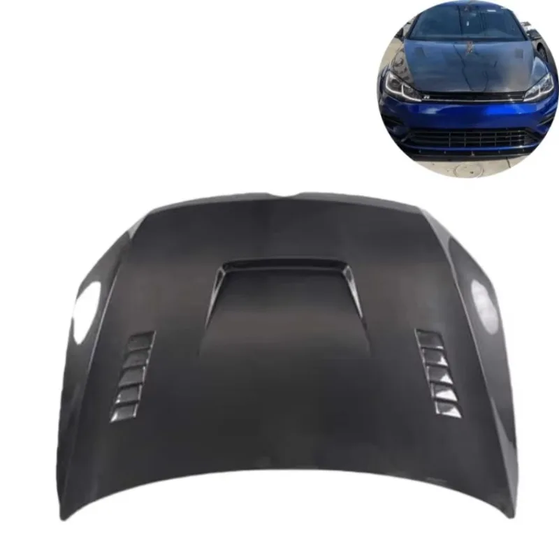 

New Golf Mk7 / 7.5 (2012-2020) OEM Style Premium Vented Real Carbon Fiber Engine Hood with Bolts Customized