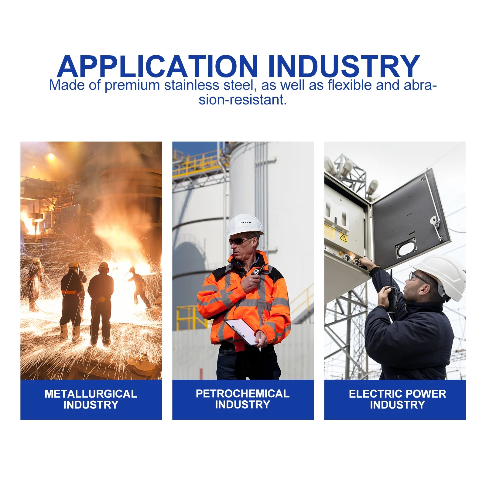 

304 Stainless Steel Cable Protection Hose Professional Grade Metal Hose for Wiring Harnesses Machine Tools and Desk Cable