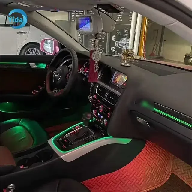 

Gradient Auto LED Interior Light Ambient Light Kit Atmosphere Lights for Audi A4 B8 A4 B9