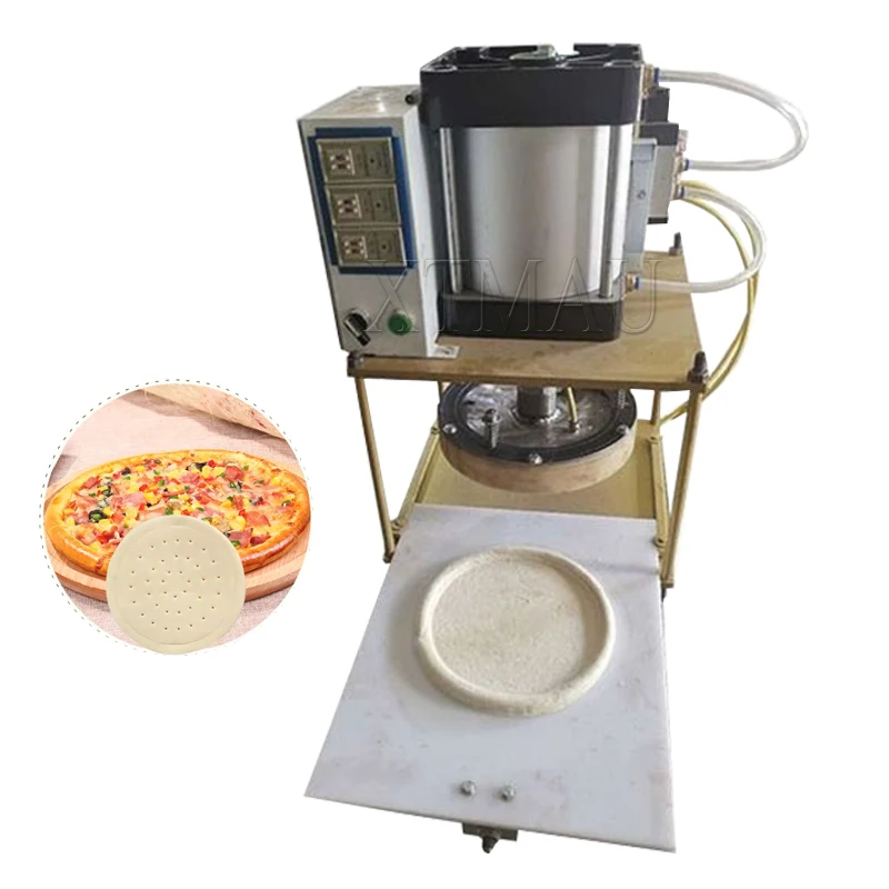 

Pneumatic Naan Cake Dough Press Making Machine Pizza Pressing Making Machine