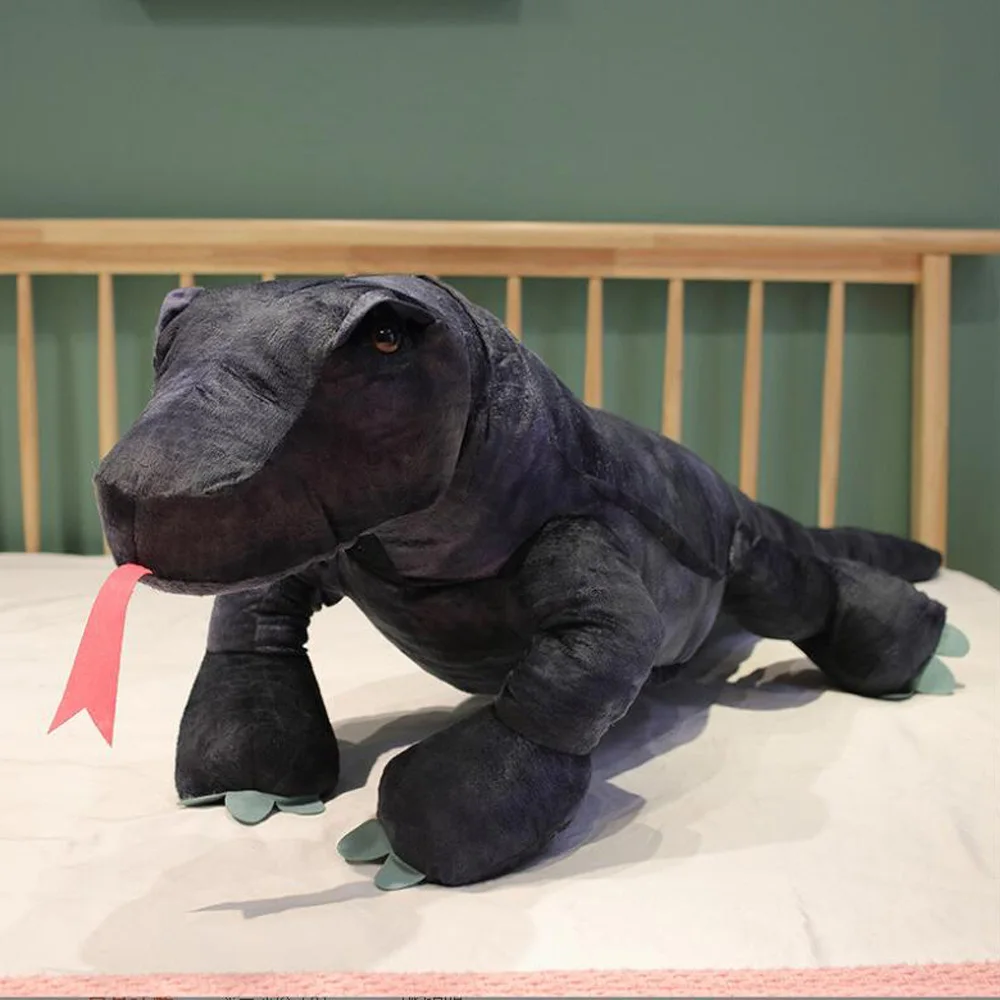 

Cartoon Simulation Komodo Lizard Animals Stuffed Children Plush Toy