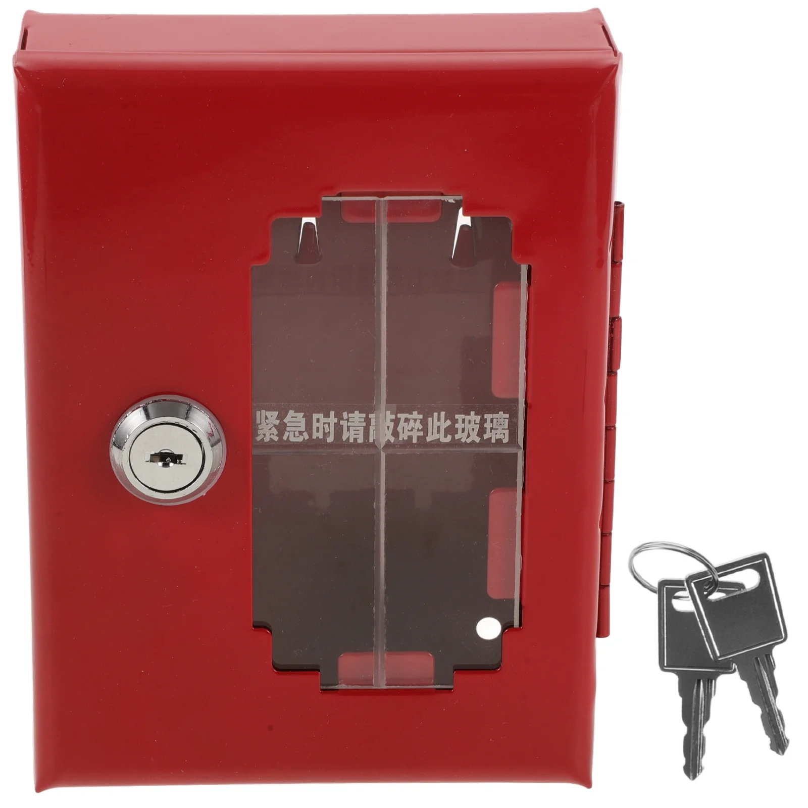 Emergency Fire Key Box Wall Mounted Metal Security Storage for Keys Room Cards Hazardous Items Quick Access Lock Box for Doors