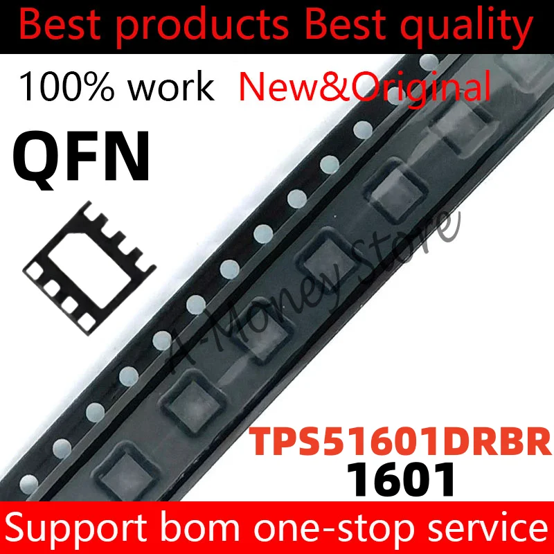 

(10pcs)TPS51601 TPS51601DRBR 1601 QFN-8