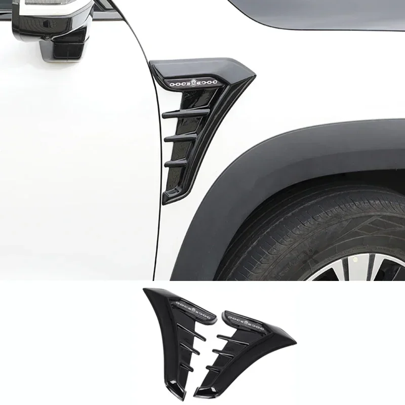 GWM Great Wall Haval Dargo 2022 2023 Retrofit Leaf Panel Side Marker Blade Car Marker Fender Personalized Body Trim Accessories