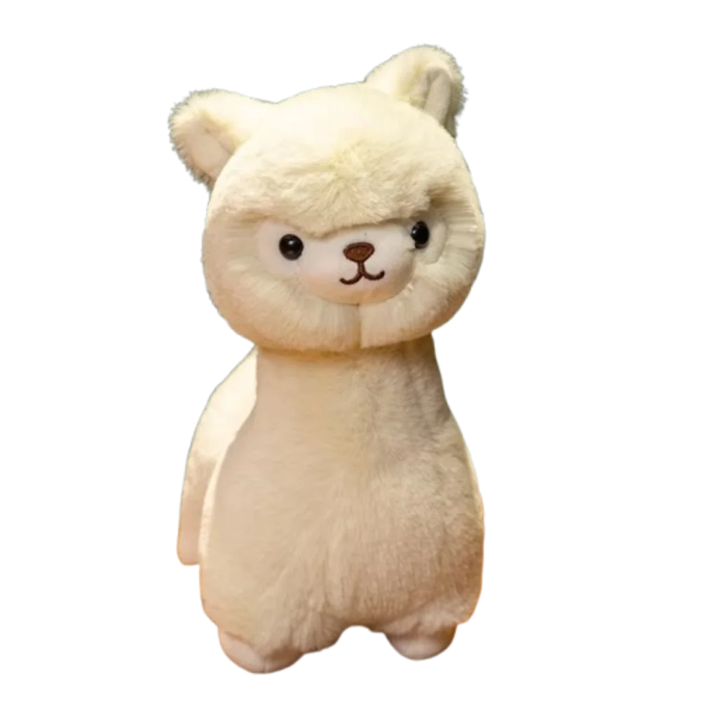 

PP Cotton Alpaca Plush Toys Fluffy Collection Plush Llama Dolls Ins Comfortable Animals Stuffed Toys Children's Day