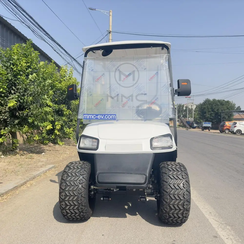MMC مخصص الصانع بالجملة 2 4 6 مقاعد مقعد الصيد الليثيوم الكهربائية على الطرق الوعرة عربة جولف مرفوعة #2
