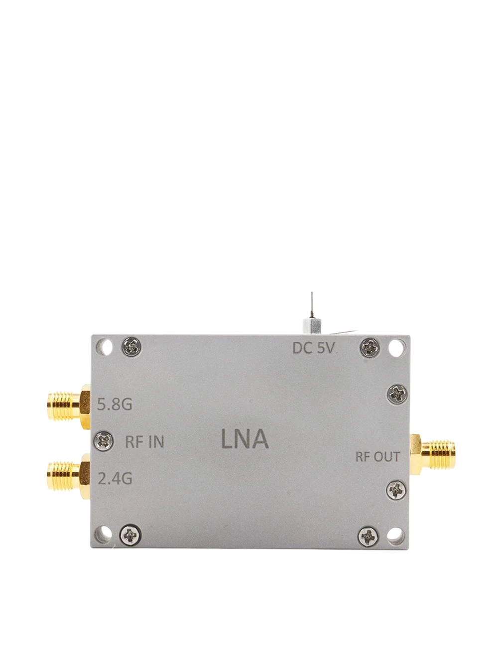 SDR Software Defined Radio with 2.4 5.8G LNA Dual Frequency Testing Low Noise Amplifier