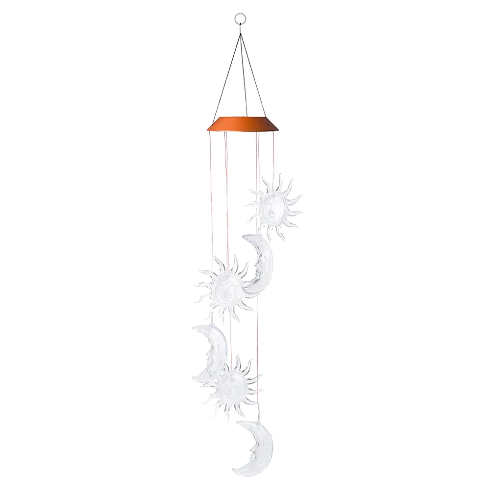 

Light Color Changing Hanging Landscape Decorative Lights for Garden Patio Yard Home Solar Wind Chime Glow Softly Dark