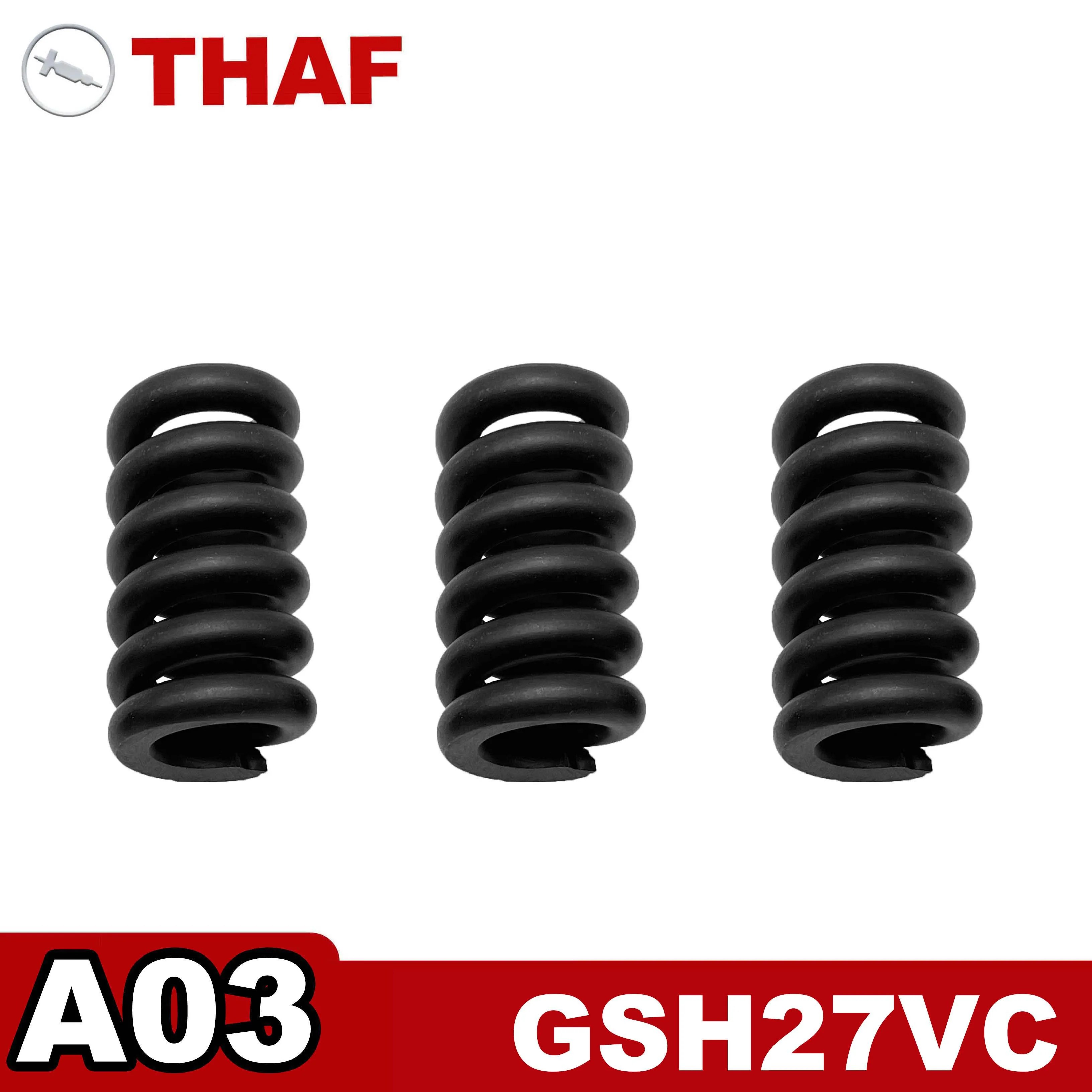 Compression Spring (3pcs/Set) Replacement Spare Parts for Bosch Demolition Hammer GSH27 GSH27VC A03